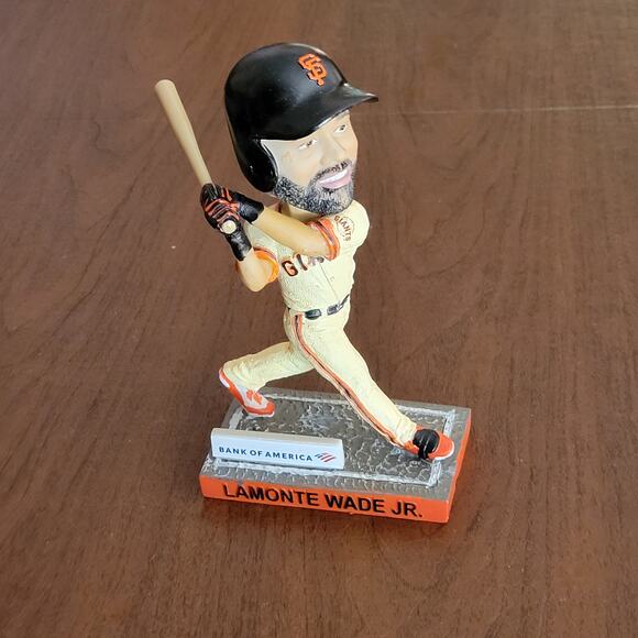 Lamonte Wade Jr San Francisco Giants 2022 Bobblehead. New, open box - Picture 1 of 14